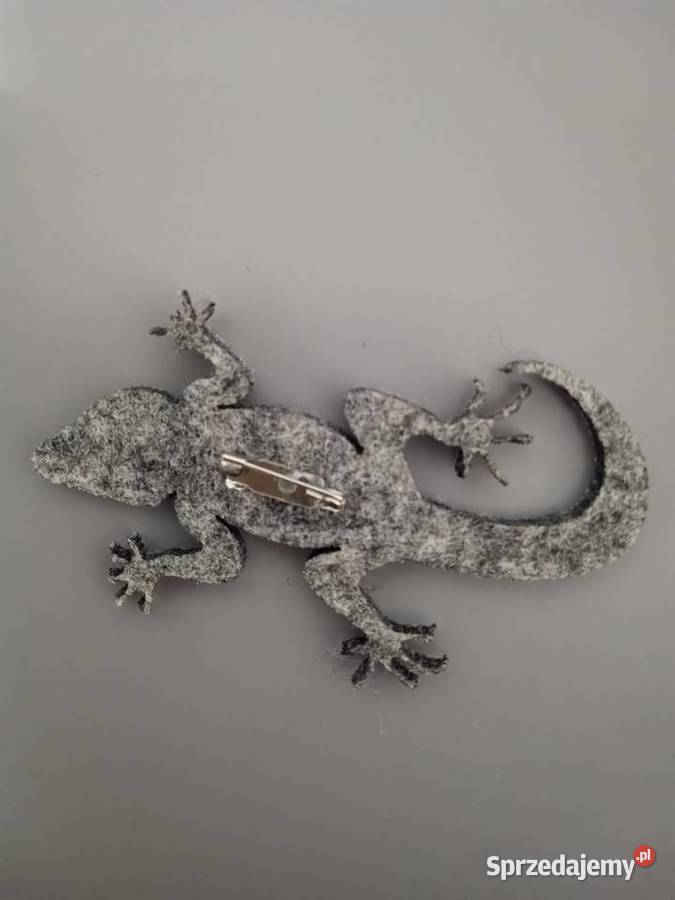 Przypinka broszka z filcu śląskie Tychy