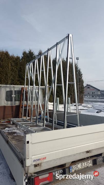 Stojak transportowy na płyty kamienneoknaszkło Mielec