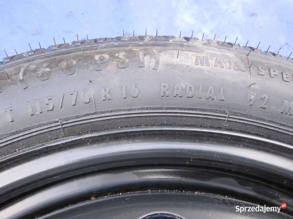 OPEL ASTRA H koło dojazdowe 1157016 92M 4x100
