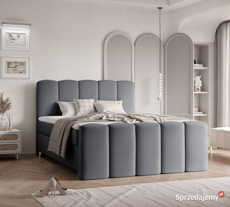 Łóżko kontynentalne VICTORIA 160 X 200 PRODUCENT Olszak