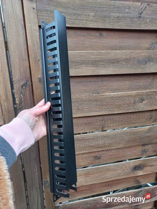 Organizer na kable ALANTEC PK008 czarny Dostępne Warszawa