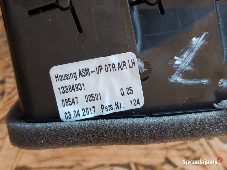 Kratka Nawiewu Lewa Opel Corsa E 13384931 Pleszew sprzedam