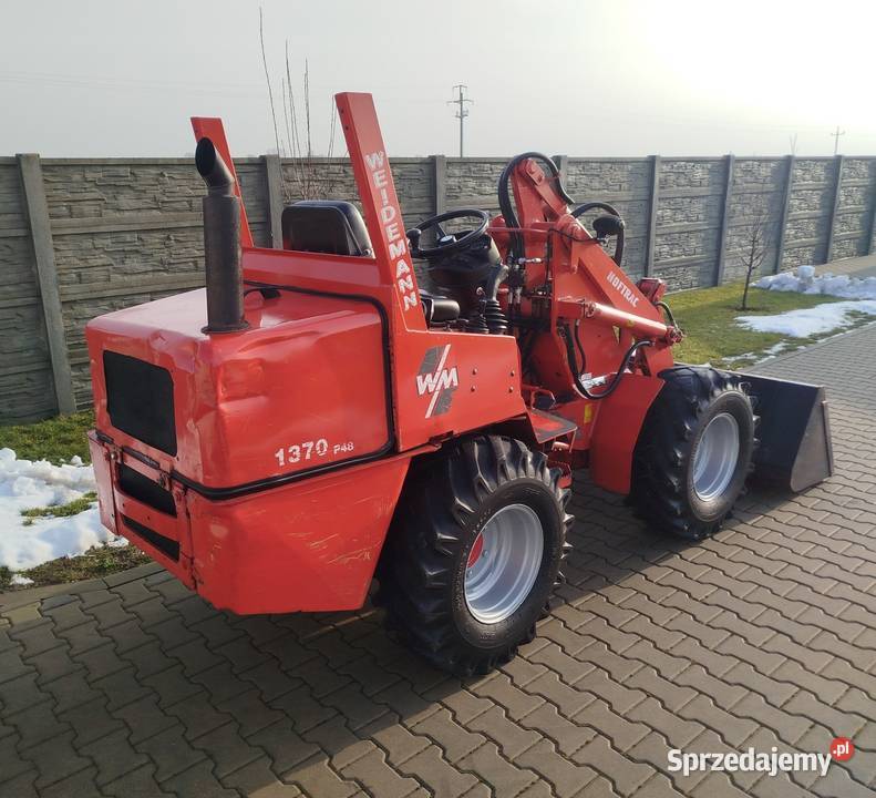 Ładowarka Weidemann 1370 P48 miniładowarka wielkopolskie Raszków