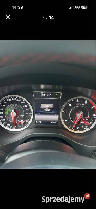 Mercedes A45 AMG łódzkie Wolbórz