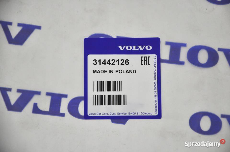 VOLVO XC60 II uszczelka podszybia oryginal OE Bielany Wrocławskie