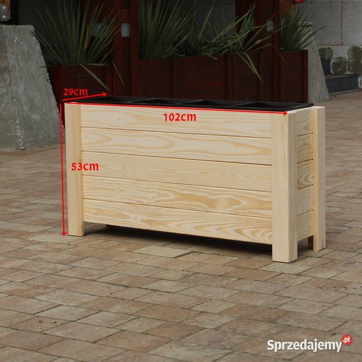 Donice drewniane RÓŻNE MODELE Warszawa