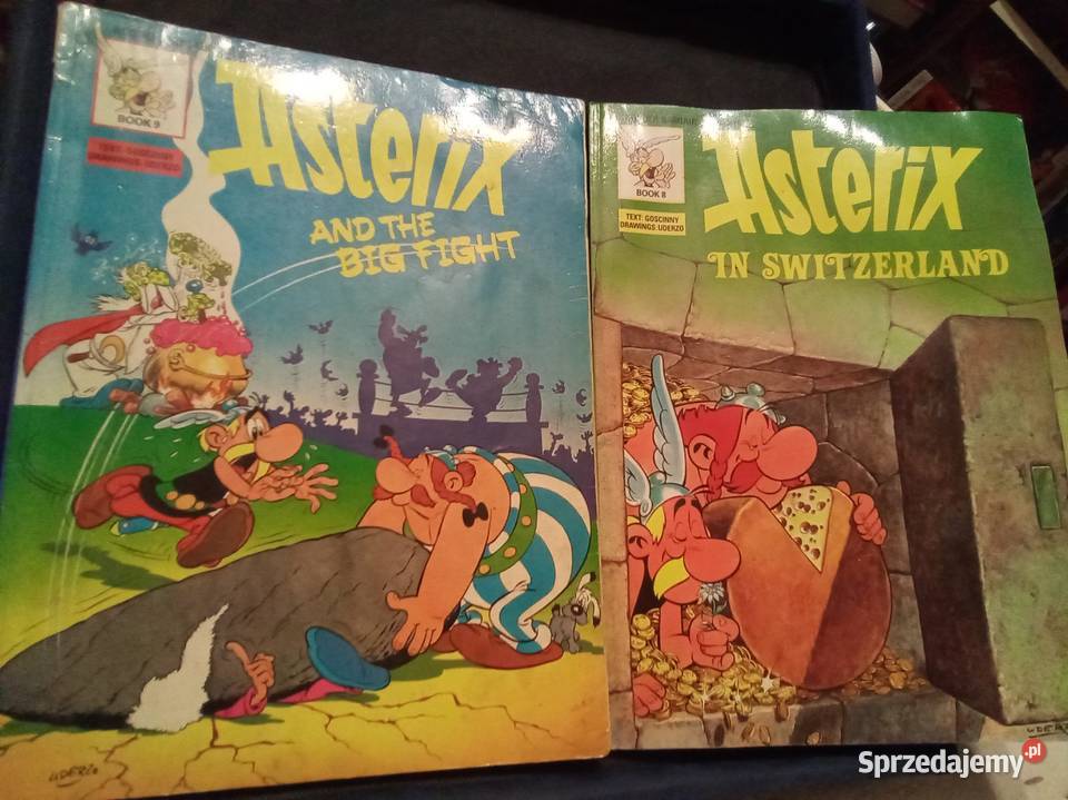 Asterix and the big fight and in Switzerland Warszawa