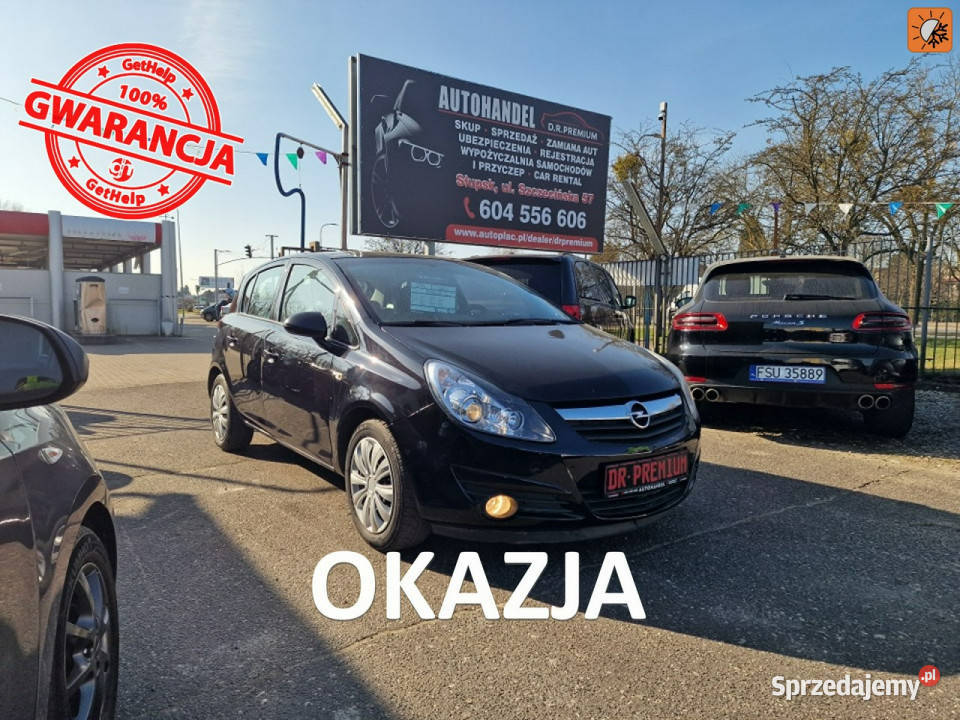 Opel Corsa 1.4 Benzyna 90 KM, Klimatyzacja, Komputer, Isofix, Dwa Klucze, …