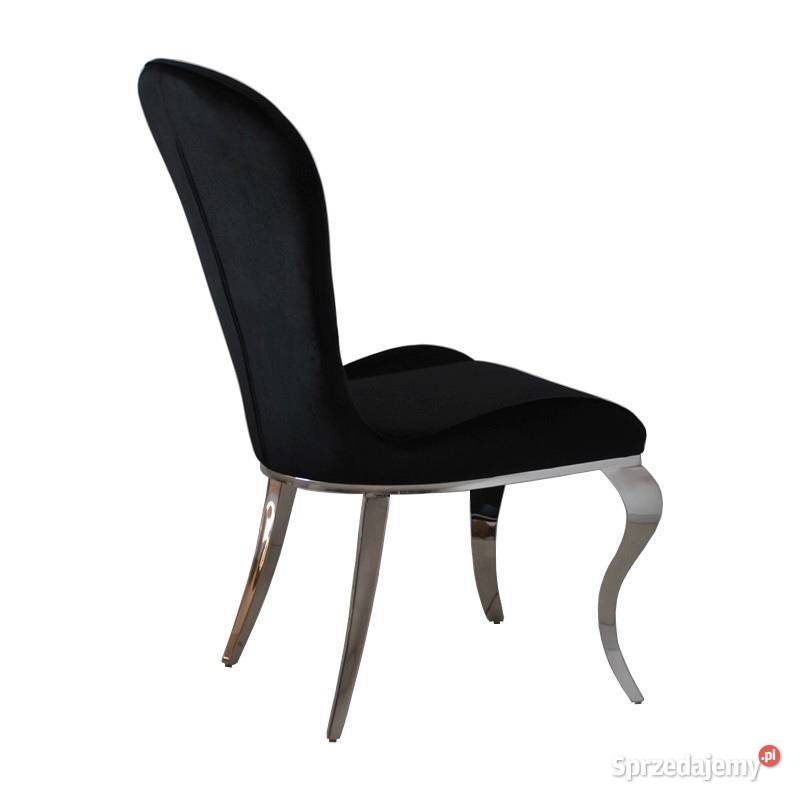 Jadalnia Bellissimo Nero czarny stół glamour Warszawa