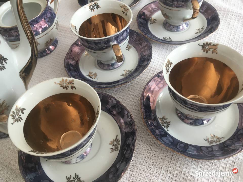 Porcelana Serwis kawowy Chodzież PRL NowyNie Gorzów Wielkopolski sprzedam