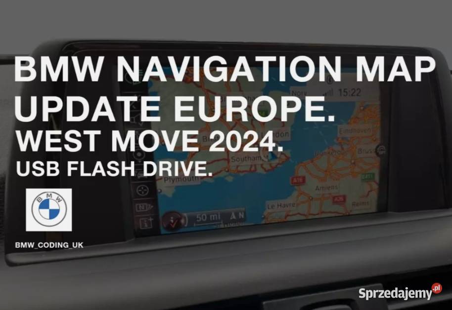 BMW 2024 Road Map Europe Move Nowość wydanie maj Zgierz sprzedam