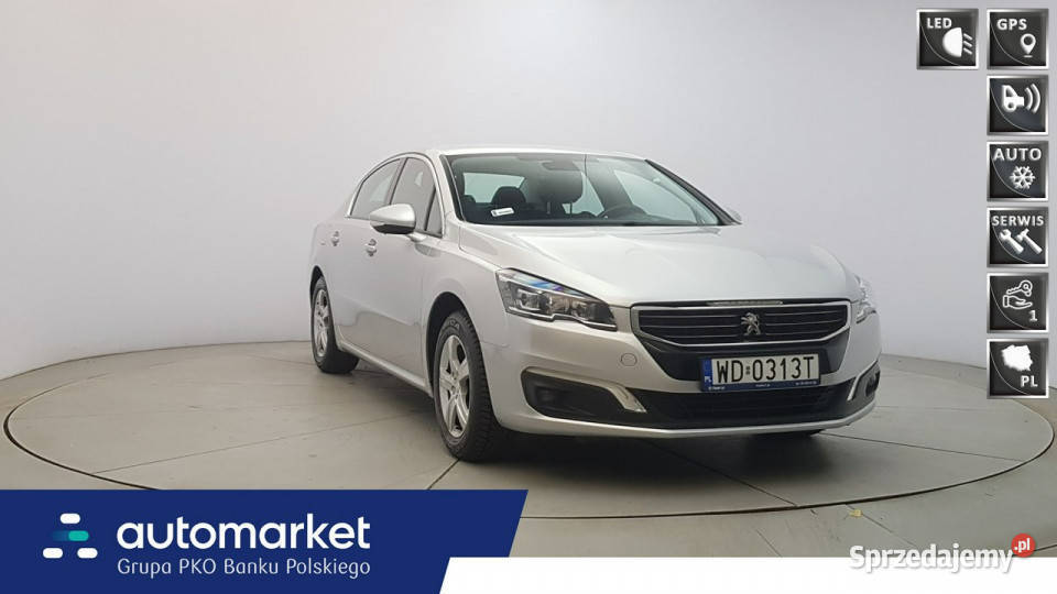 Peugeot 508 16 eTHP Active SS Z salonu polskiego światła LED Warszawa