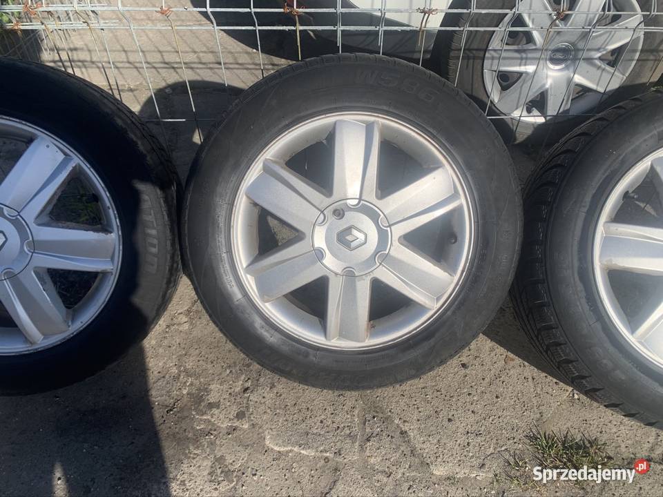 Koła 16 felgi aluminiowe 4x100 renault megane II Szczecin