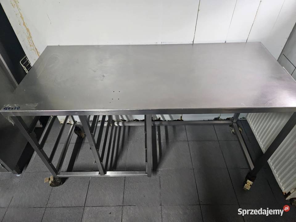 Stół mobilny gastronomiczny wydawczy 160 x 70 śląskie Pszczyna