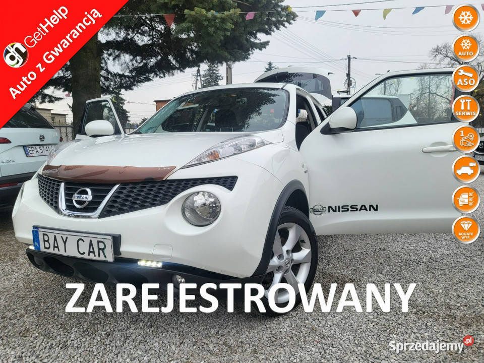 Nissan Juke 16 117 100 Przebieg Zarejestrowany ABS Pabianice