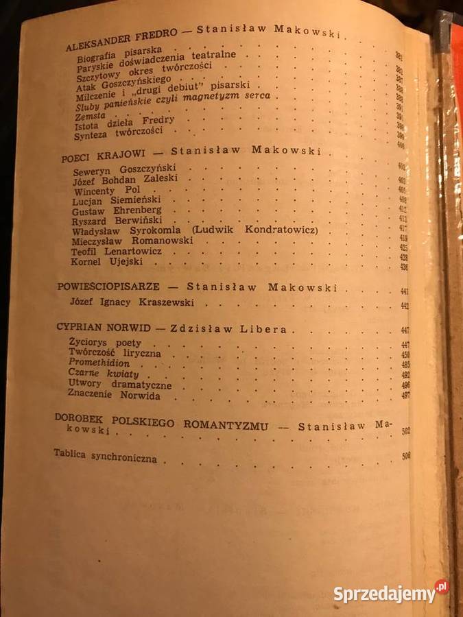 Romantyzm podręcznik literatury polskiej wyd Podręczniki