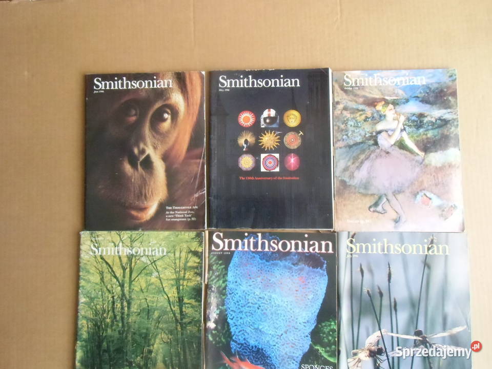 smithsonian miesiecznik w jezyku angielskim2 zl Grudziądz