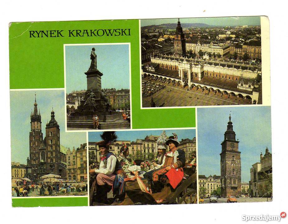 KRAKÓW POCZTÓWKA WIELOWIDOKOWA 2 Krynki