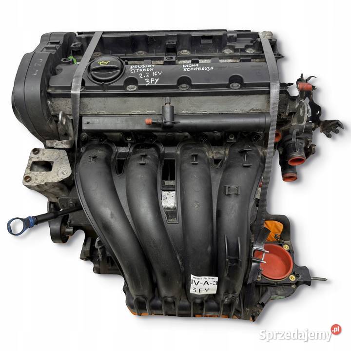 SILNIK 3FY Peugeot 407 607 22 16V 163 benzyna lubelskie Chełm sprzedam