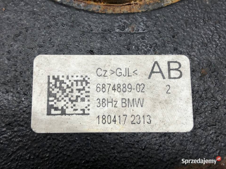 PODUSZKA DYFRA BMW F34 6874889 20 143 Kombi