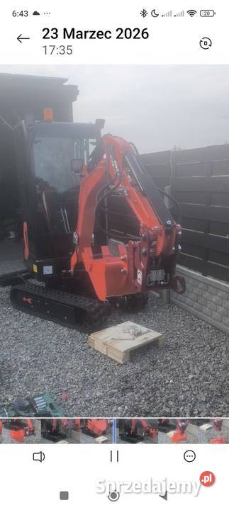 Minikoparka NT-E18 KUBOTA z Powertilt Biłgoraj