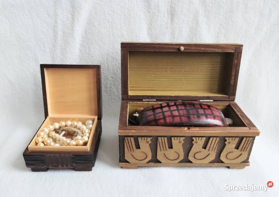 PRL Szkatułki Biżuteria Pozostałe Cieszyn