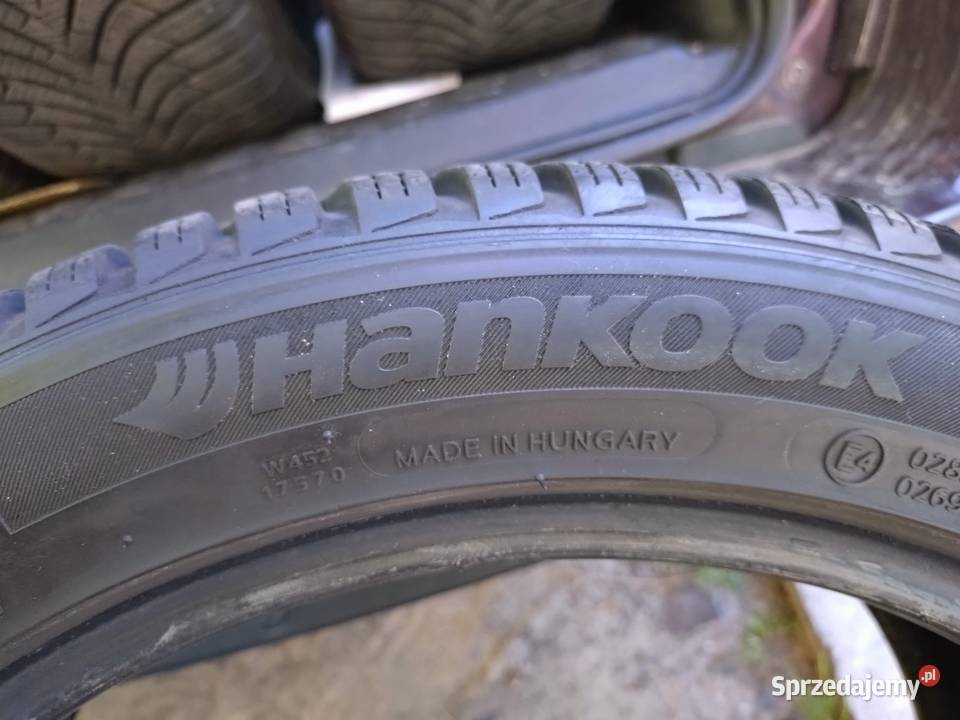 opony zimowe Hankook komplet 2254517 super stan