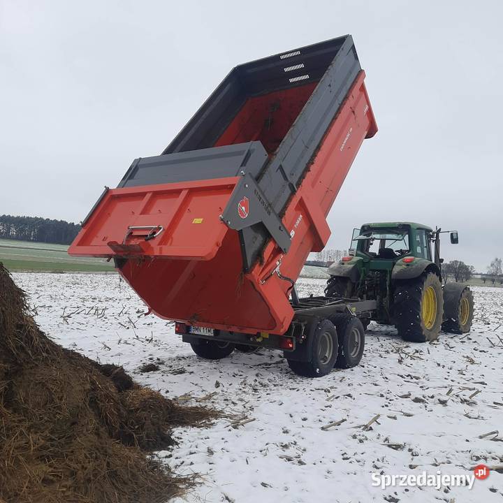 Przyczepa skorupowa tandem rolnicza 10 ton Ursus Mońki