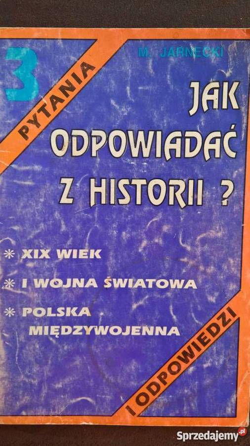 odpowiadac z historiidr Michał Janecki historia Wrocław sprzedam