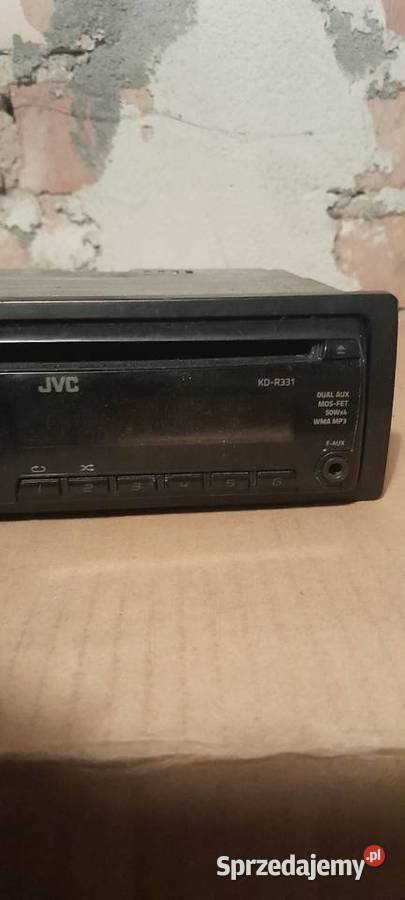 Radioodtwarzacz samochodowy JVC KDR331 Dobiegniew