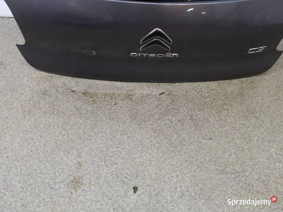 KLAPA TYŁ SZYBA KOMPLETNA EVLC 18R Citroen C3