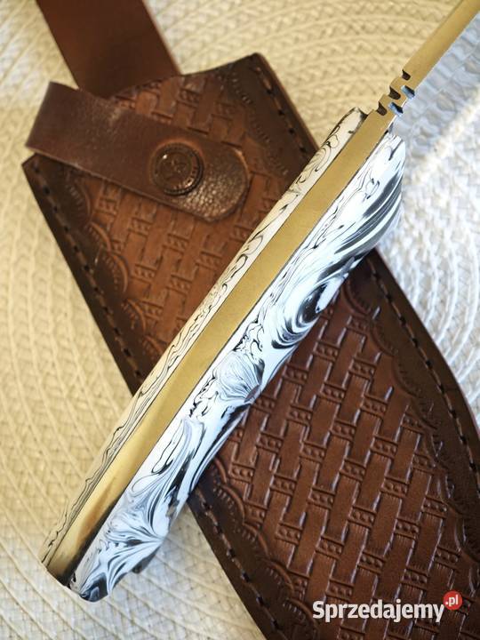 Nóż myśliwski Bowie 66Sandvik 12C2759HRC Busko-Zdrój sprzedam