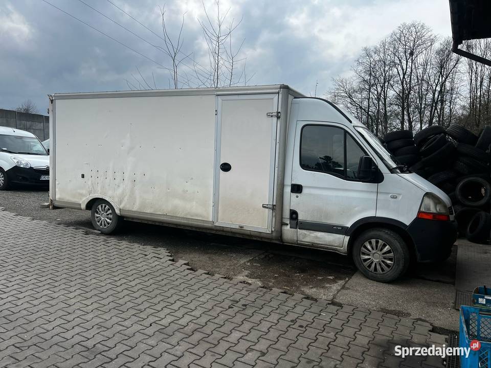 Renault master 2009 25 dci kontener nieuszkodzony śląskie