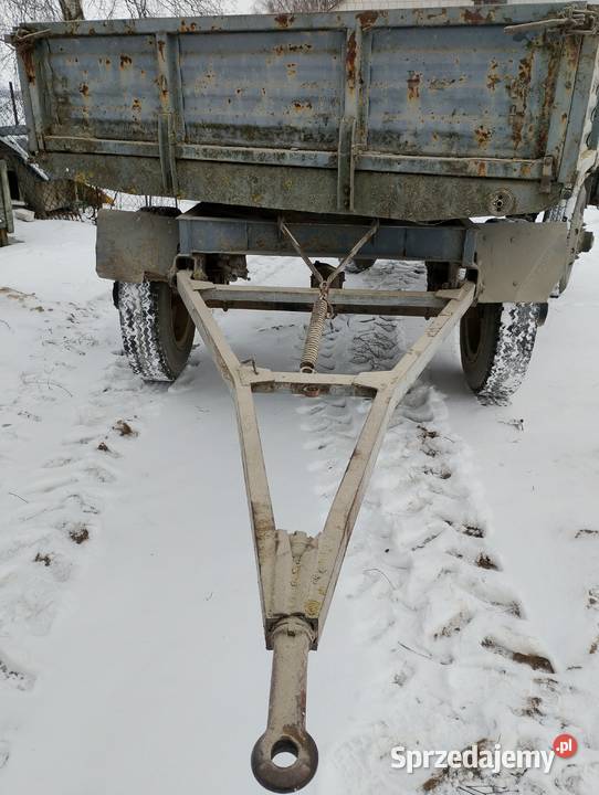 Przyczepa D50 sztywna Serokomla