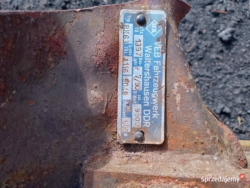 Zaczep hitch samozatrzaskowy IFA mtz fortschritt Rolnictwo Listomie