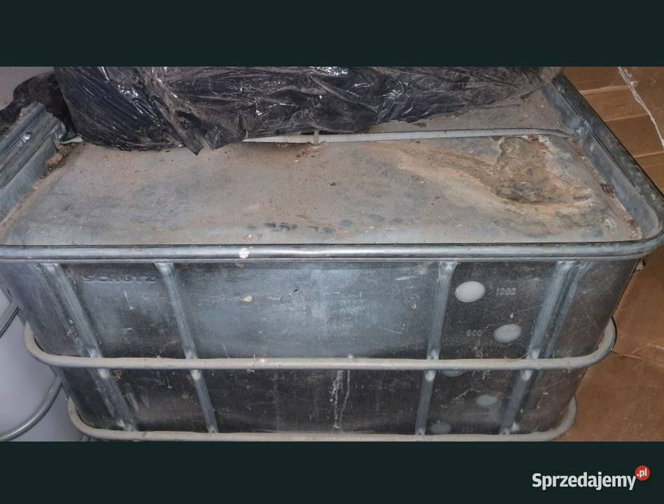 Mauzer zbiornik 1000 litrów Obudowa Metalowa Rolnictwo Wrocław sprzedam