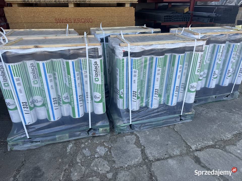papa izolacyjna I 333 ochronna cienka 30 m2 do Oleśnica