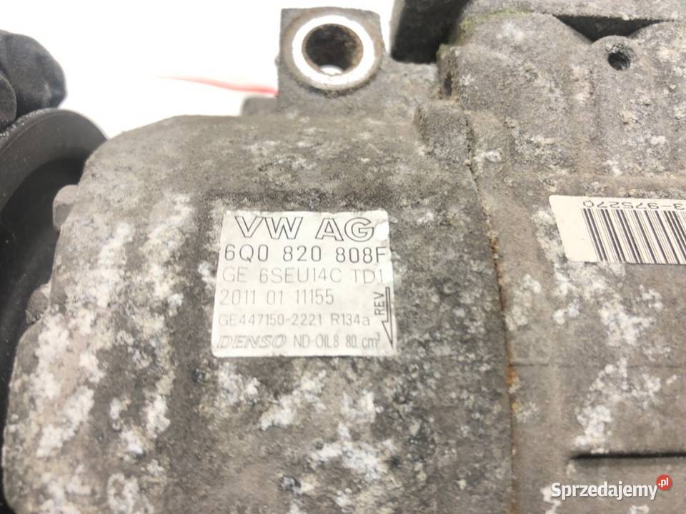 SPRĘŻARKA KLIMATYZACJI SEAT IBIZA IV 6Q0820808F sprzedam