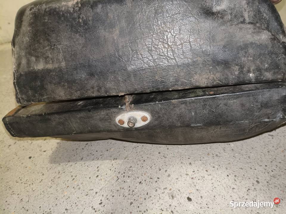 Oryginalne siedzenia koszą wózka bocznego Dniepr Leszno