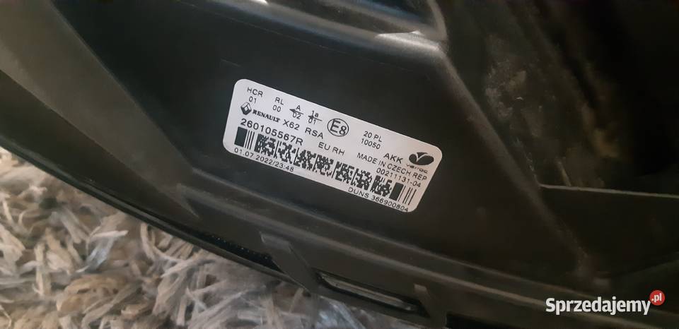 RENAULT MASTER IV 4 ORYGINAŁ 19 LAMPA PRZEDNIA Wadowice