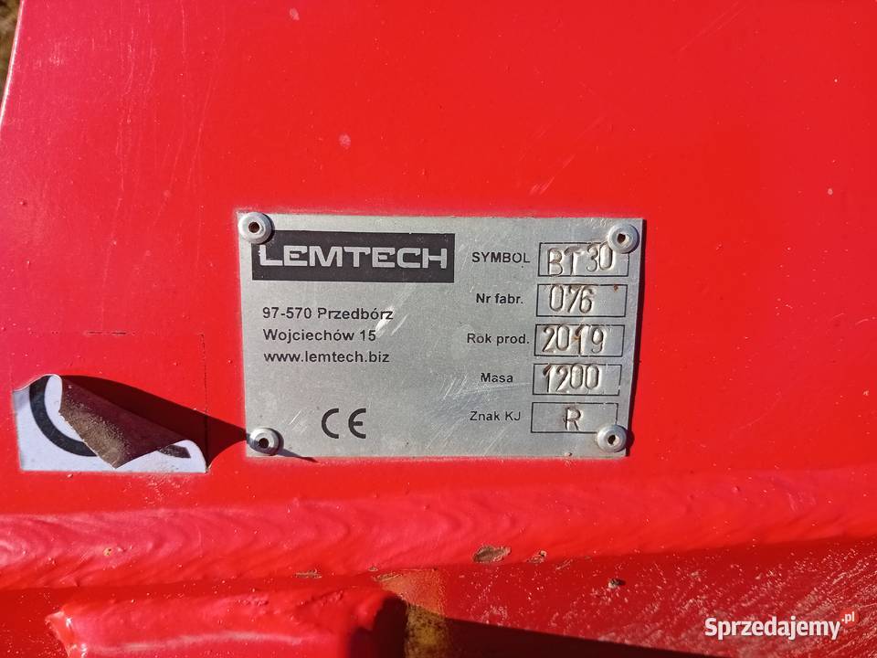 Brona talerzowa Lemtech 3m Nowe Piekuty