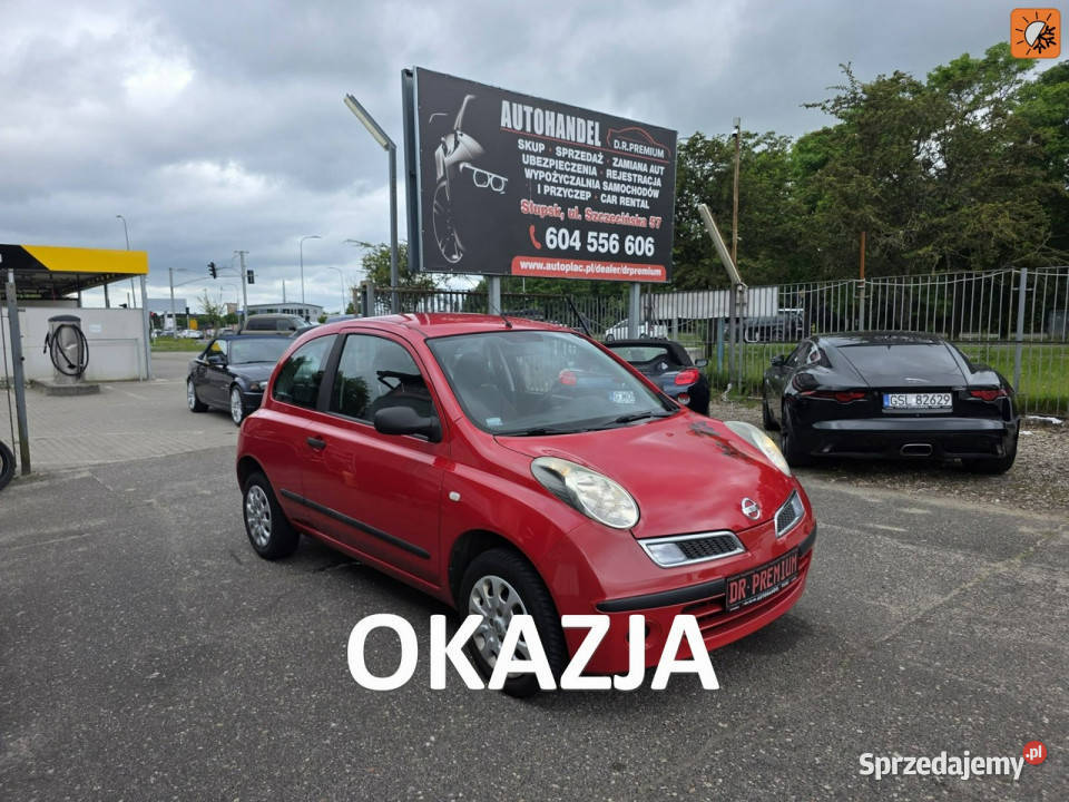 Nissan Micra 12 Benzyna 65 Klimatyzacja Isofix centralny zamek Micra Słupsk