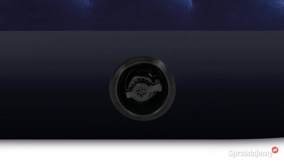 MATERAC DMUCHANY WELUROWY GRANATOWY JEDNOOSOBOWY 76cm Poznań