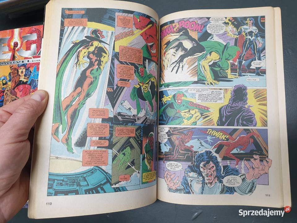 Mega Marvel 2 11 1996 Avengers Ex Post Facto Superbohaterowie Gdynia