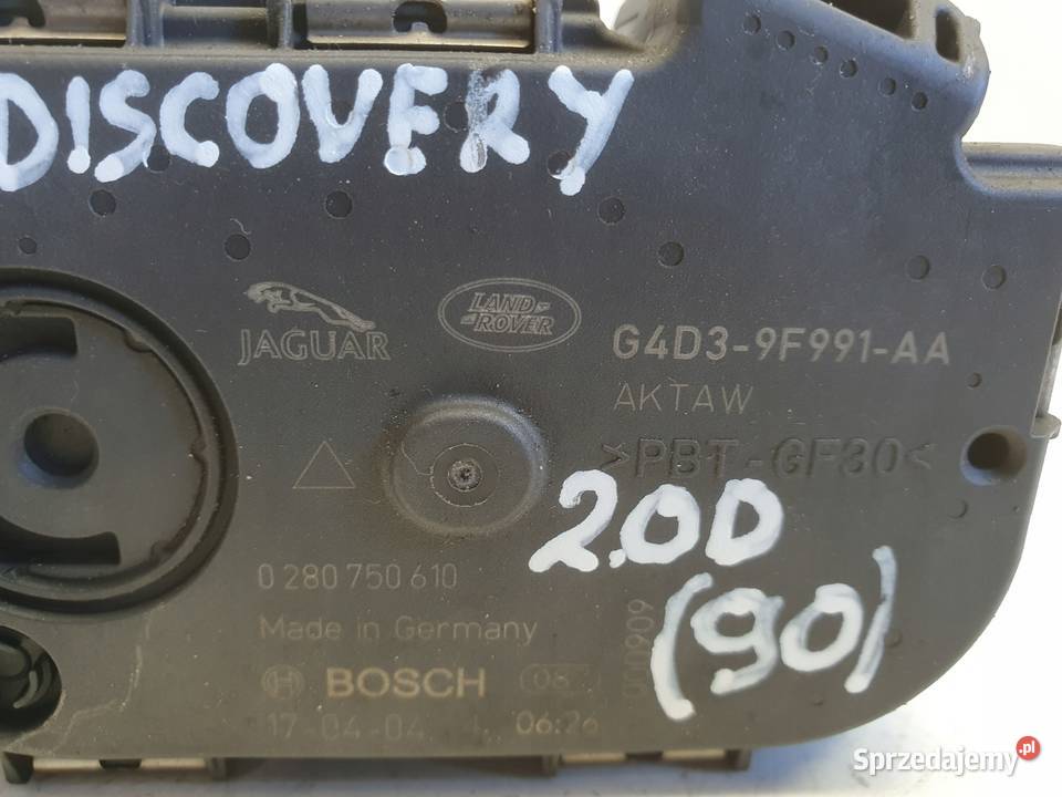 PRZEPUSTNICA Jaguar XF X260 20 D 0280750610 Chełm