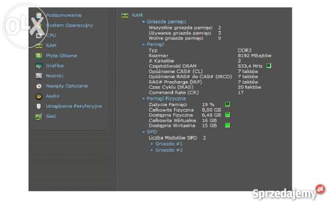 Komputer do Gier Windows Vista 64 bit oryginalna 500 sprzedam