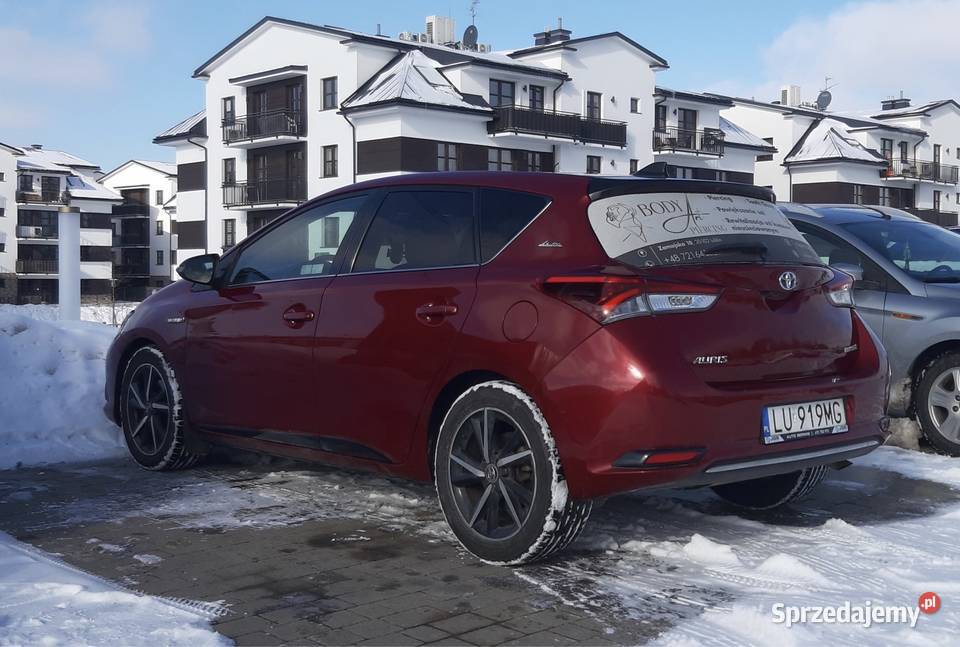 Toyota Auris II 2017 Hybryda LPG Prestige HB nieuszkodzony Lublin