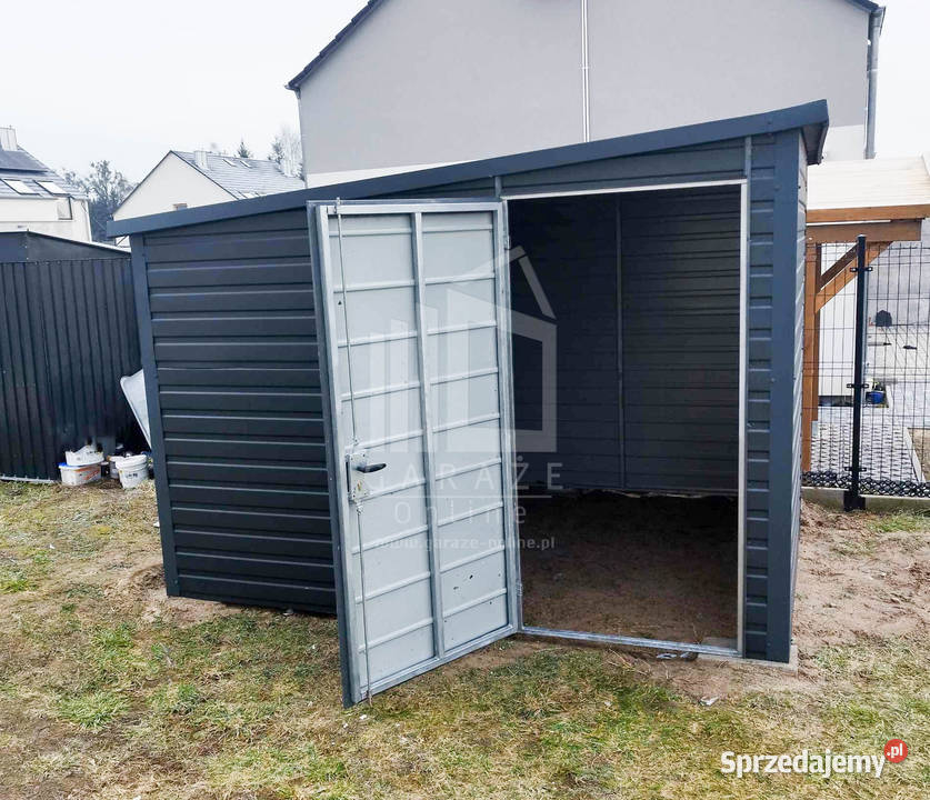 Domek Ogrodowy Schowek Garaż 25x25 Spad w lewo Rawa Mazowiecka