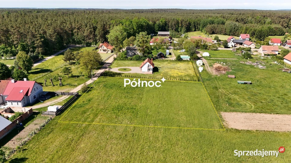 Regiel duża działka budowlana w spokojnej