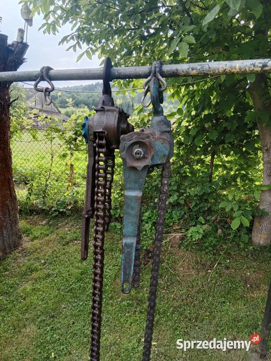Wyciągarki łańcuchowe rugcug kifor podkarpackie sprzedam